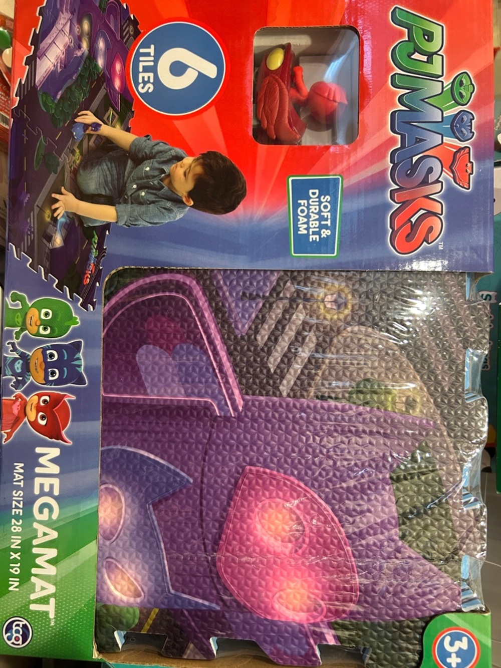 PJ Masks Jumbo Mega Mat (Megamat) 28x19, SEALED